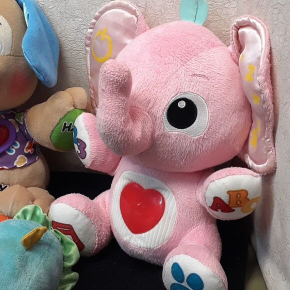 Fisher Price & Little Tykes Interactive Plush, puppy, elephant, seahorse Toys - Picture 8 of 16